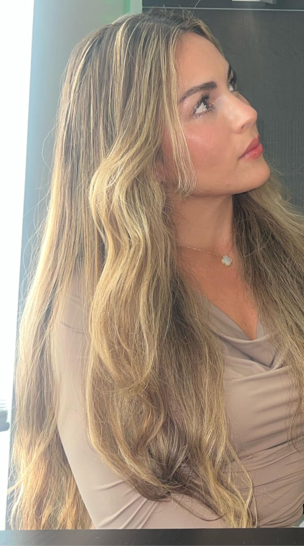 Olaplex Nº. 5 Leave-In Conditioner: Moisturizes & Mends Split Ends | Reduces Breakage & Repairs, Protects Damaged Hair | For Coily, Curly, Straight, and Wavy, Stocking Stuffers, 100 mL / 3.3 Fl. Oz. - Customer Photo 2