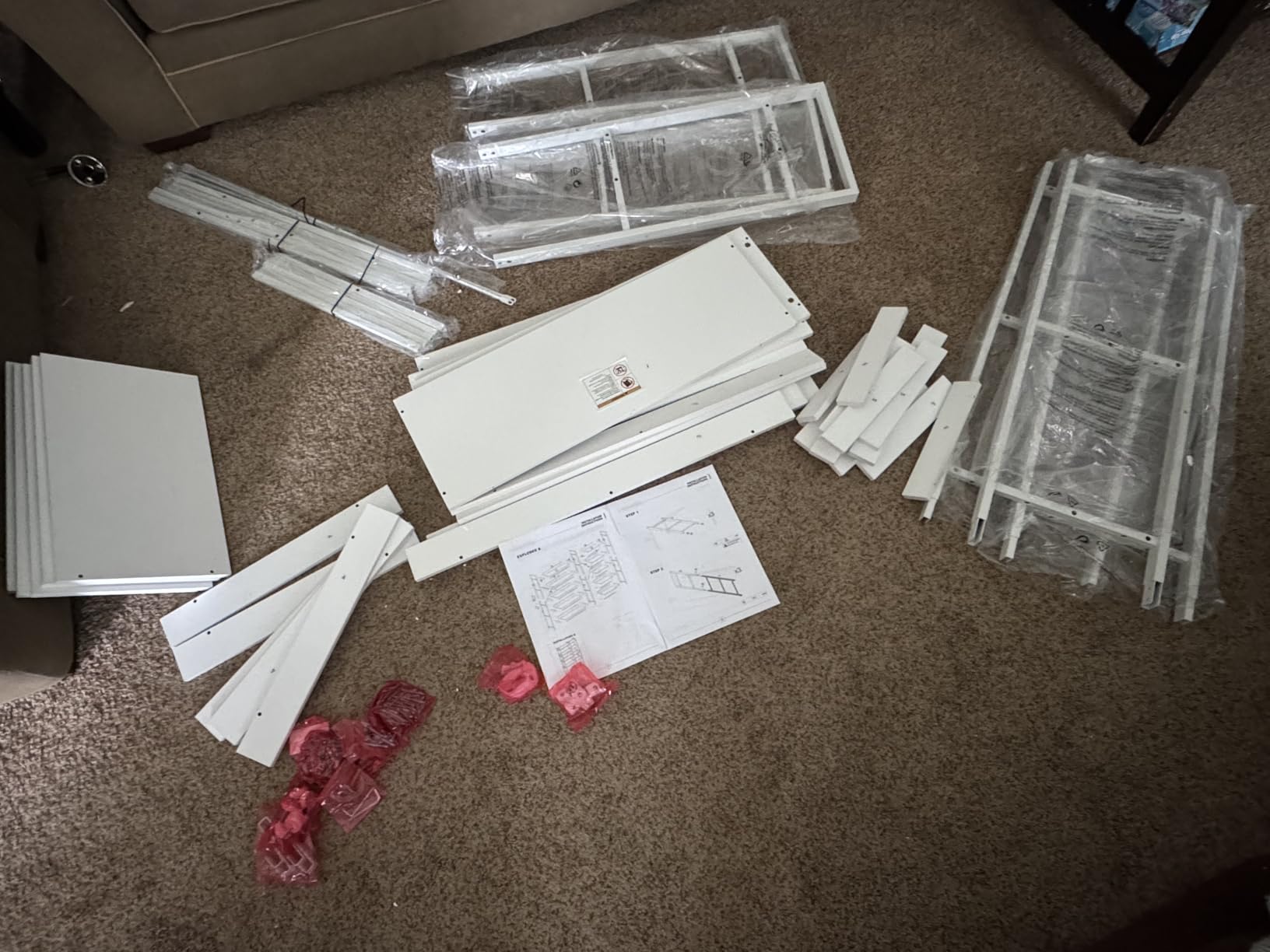 Rolanstar Bookshelf 6 Tier with 4 Hooks, Reversible Corner Bookshelf, 69 Rolanstar Bookshelf 6 Tier with 4 Hooks, Reversible Corner Bookshelf, 69