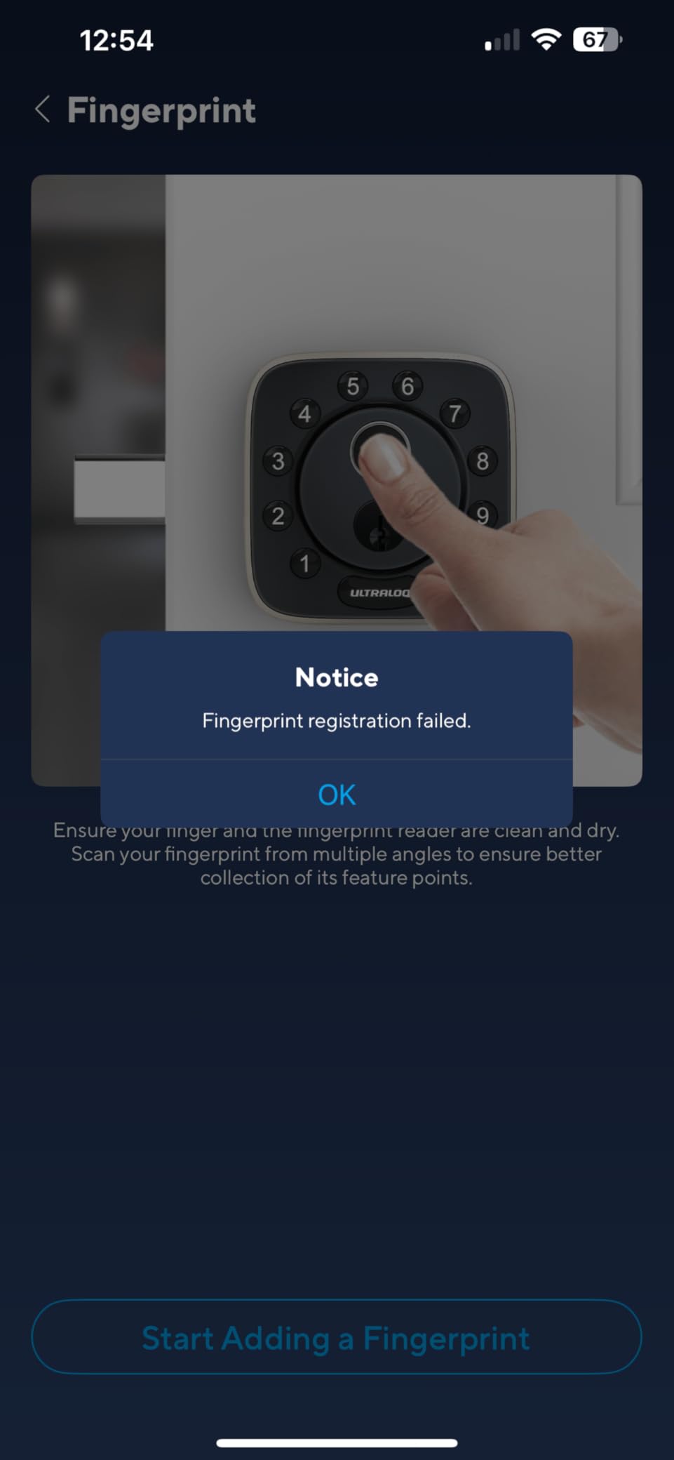 ULTRALOQ Bolt Fingerprint WiFi Smart Lock, Works with Apple Home, Siri, Alexa, 8-in-1 Keyless Entry with Fingerprint ID, App Remote Control, Keypad Deadbolt, BHMA Cert., Easy Install, 10 Mo. Battery Customer Review ULTRALOQ Bolt Fingerprint WiFi Smart Lock, Works with Apple Home, Siri, Alexa, 8-in-1 Keyless Entry with Fingerprint ID, App Remote Control, Keypad Deadbolt, BHMA Cert., Easy Install, 10 Mo. Battery - Customer Photo 4