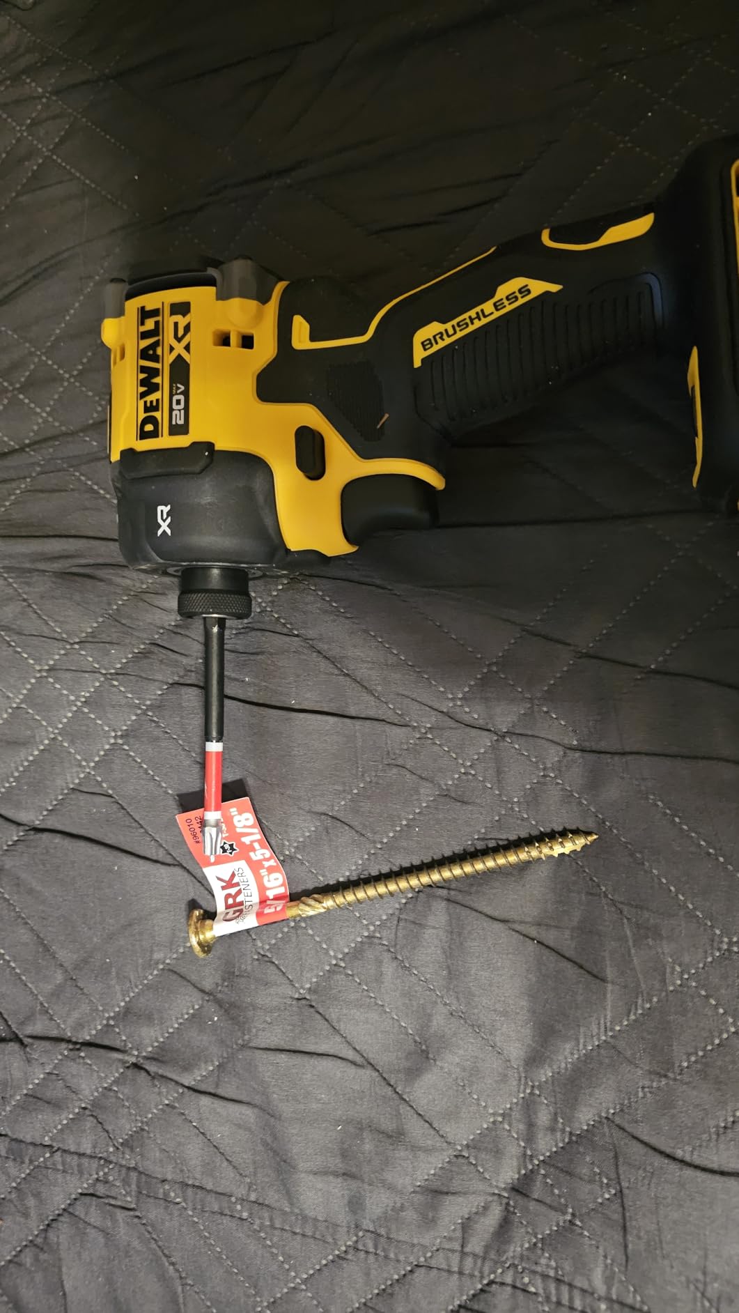 DEWALT 20V MAX XR 1/4 Inch Cordless Quiet Hydraulic Impact Driver, Bare Tool Only (DCF870B) - Customer Photo 1