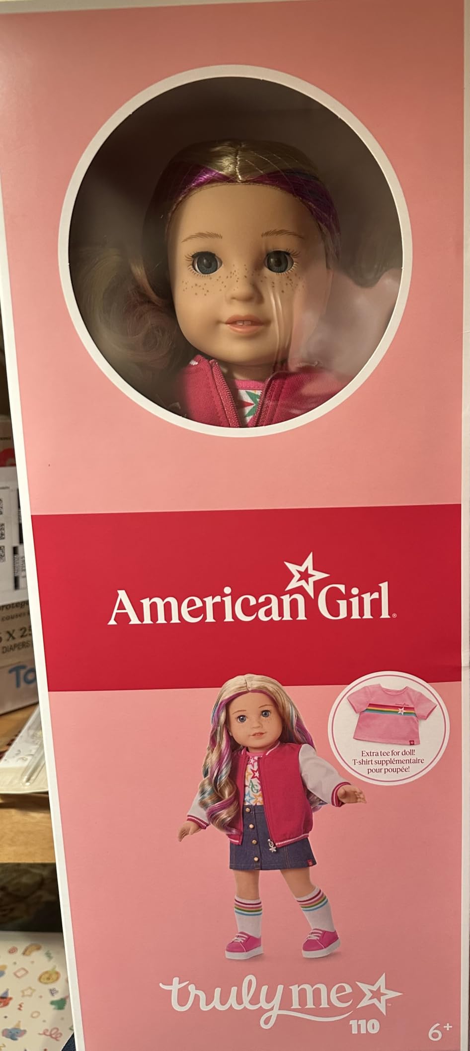 American Girl, Truly Me 18-inch Doll #110 with Blue Eyes, Wavy Blonde Hair, Light Skin with Freckles, for Ages 6+ - Customer Photo 2