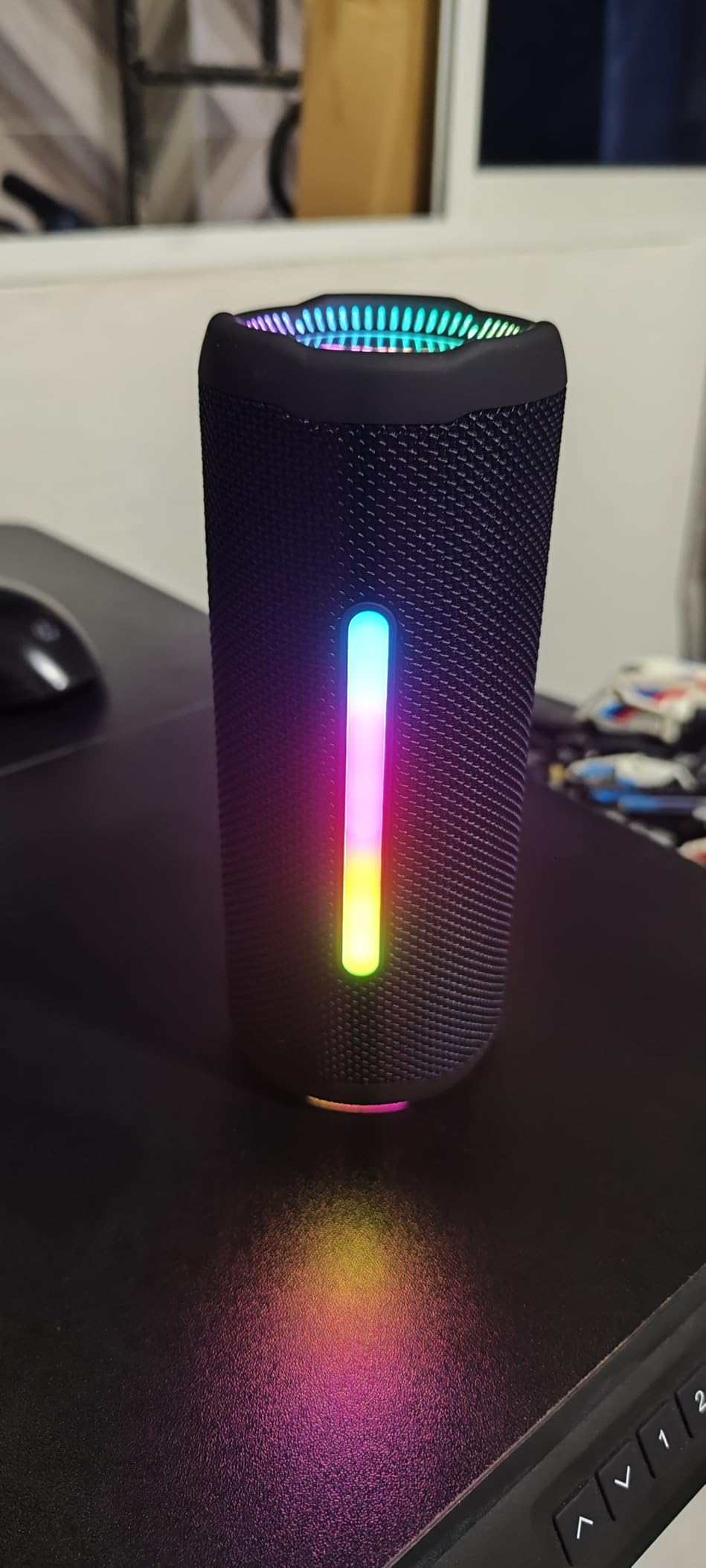 Bluetooth Speakers Wireless Loud Stereo Sound IPX7 Waterproof Outdoor Portable 25W Super Bass Speaker for Home Party Beach with 24H Playtime Colorful Lights BT5.3 TWS Pairing Birthday Gift Black Customer Review Bluetooth Speakers Wireless Loud Stereo Sound IPX7 Waterproof Outdoor Portable 25W Super Bass Speaker for Home Party Beach with 24H Playtime Colorful Lights BT5.3 TWS Pairing Birthday Gift Black - Customer Photo 1