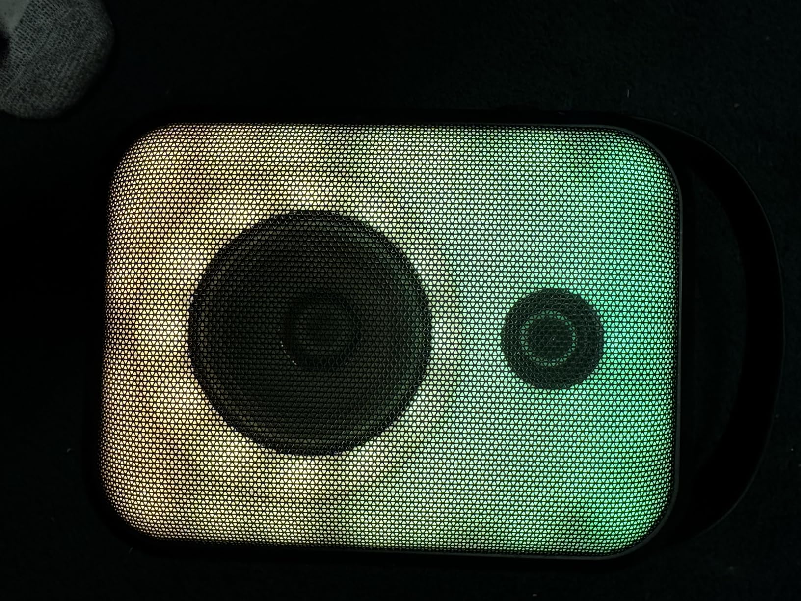 Karaoke Machine, Portable Bluetooth Speaker with 2 Wireless Karaoke Microphones, Karaoke Machine for Adults Kids with Subwoofer, LED Light Support TWS/FM/USB/AUX for Home Party Outdoor - Customer Photo 2