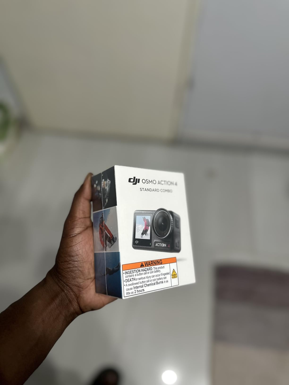 DJI Osmo Action 4 Essential Combo, 4K/120fps Waterproof Action Camera with a 1/1.3-Inch Sensor, Stunning Low-Light Imaging,10-bit & D-Log M Color Performance, Long-Lasting 160 Mins, Outdoor Camera - Customer Photo 5