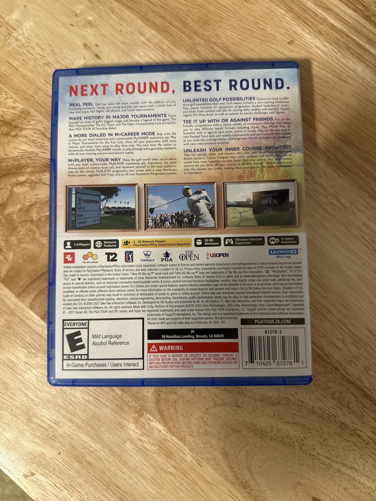 PGA TOUR 2K25 - PlayStation 5 Customer Review PGA TOUR 2K25 - PlayStation 5 - Customer Photo 2