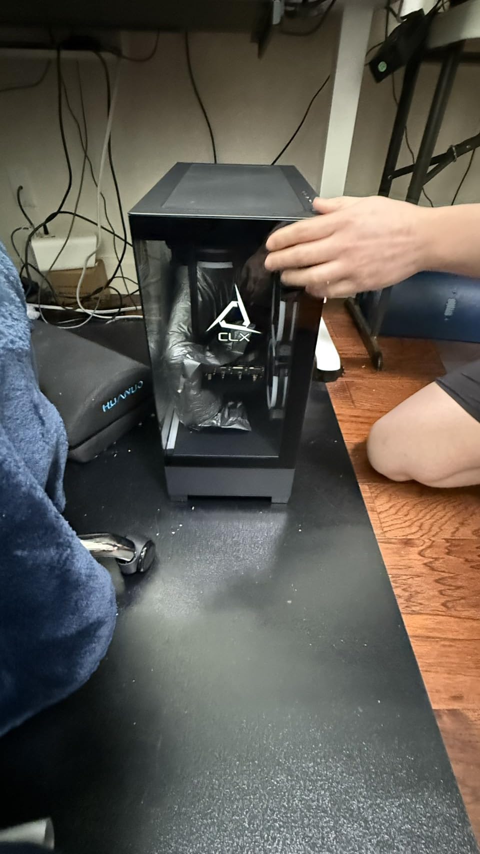 CLX Set Gaming PC - Intel Core i9 14900KF 3.2GHz, RTX 5080, 2TB NVMe M.2 SSD, 4TB HDD, 64GB DDR5 Memory, 360mm AIO, WiFi, Windows 11 Home, Black - Customer Photo 2