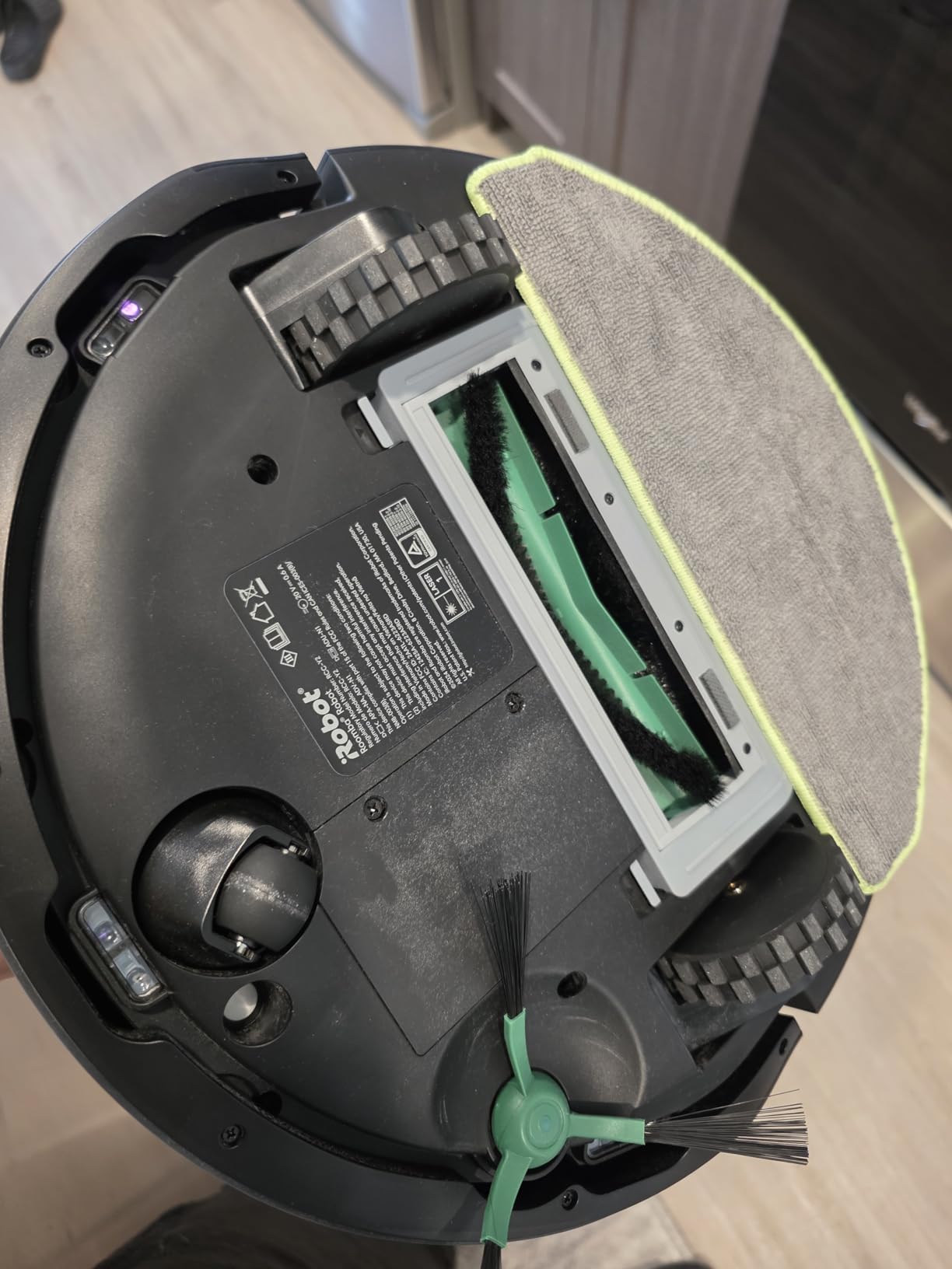 iRobot Roomba 105 Combo Robot Vacuum & Mop with AutoEmpty Dock - Self-Empties for 75 Days, Intense Power-Lifting Suction, LiDAR Navigation, Multiple Cleaning Modes, Avoids Mopping Carpet - Customer Photo 2