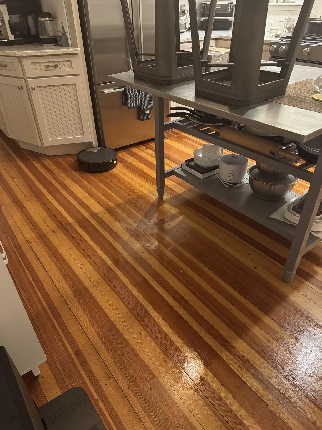 iRobot Roomba Max 705 Combo Robot Vacuum & Mop + AutoWash Dock – Extending Self-Cleaning Roller Mop, Retractable Mop Cover, Dual Brushes, Self-Empties, Heat-Washes & Dries, Avoids Obstacles, LiDAR - Customer Photo 2