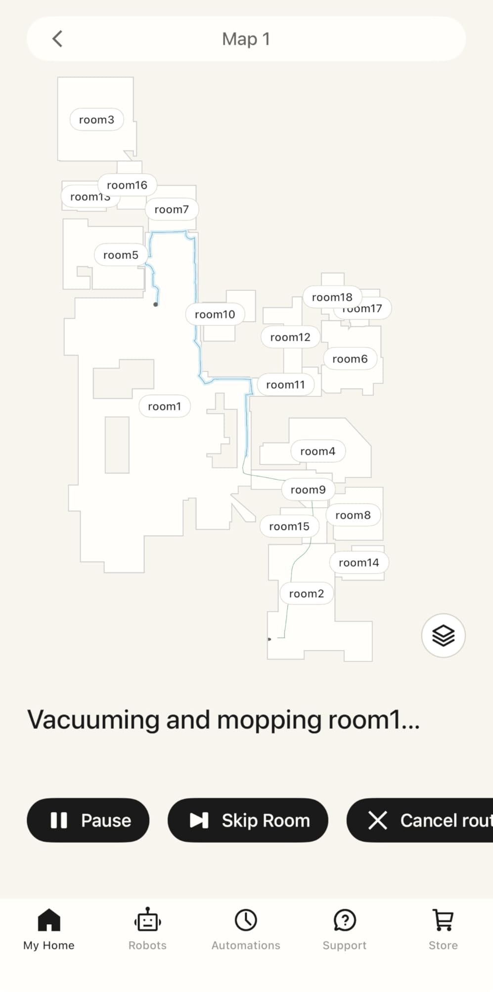 iRobot Roomba Plus 405 (G185) Combo Robot Vacuum & Mop with AutoWash Dock - Spinning Mop Pads, Self-Empties, Pad Washing & Drying, Self-Cleaning, Pad-Lift, LiDAR Navigation - Customer Photo 2