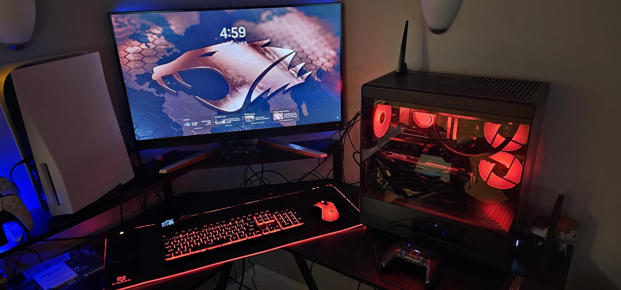 iBUYPOWER Y40 PRO Black Gaming PC Desktop Computer AMD Ryzen 9 7900X CPU, NVIDIA GeForce RTX 5070Ti 16GB GPU, 32GB DDR5 RGB 5200MHz RAM, 2TB NVMe SSD, Windows 11 Home, Keyboard, Mouse - Y40BA9N57T01 - Customer Photo 3