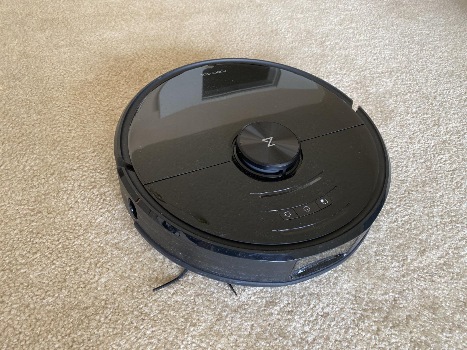 roborock Q7 M5+ Robot Vacuum and Mop, Upgraded from Q5 Max+, Up to 7-9 Weeks Self-Empty, 10000Pa Suction, Dual Anti-Tangle System for Pet Hair & Carpet, PreciSense LiDAR Navigation, App Control, Black - Customer Photo 2