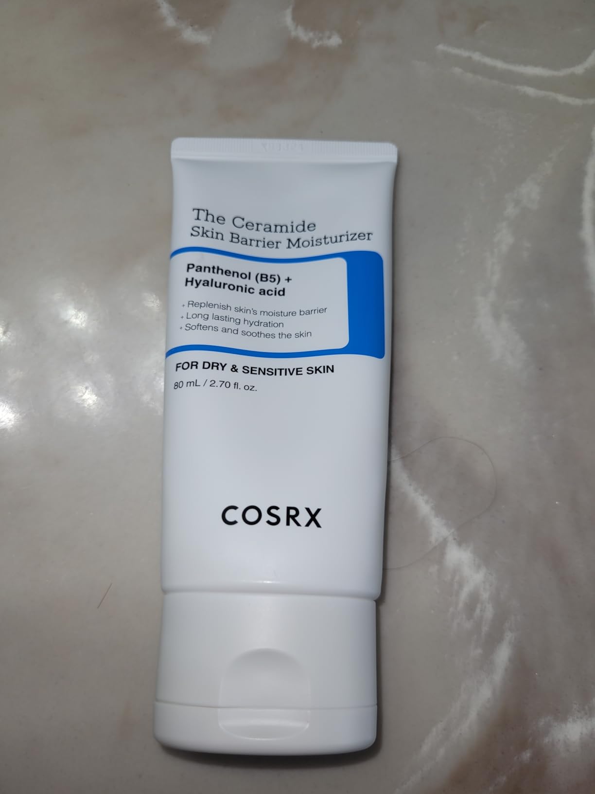 COSRX Ceramide Skin Barrier Moisturizer for Face with 7 Ceramides, Hyaluronic Acid & Panthenol for All Skin Types, 2.7 fl.oz, Korean Skin Care, Stocking stuffers for women - Customer Photo 2