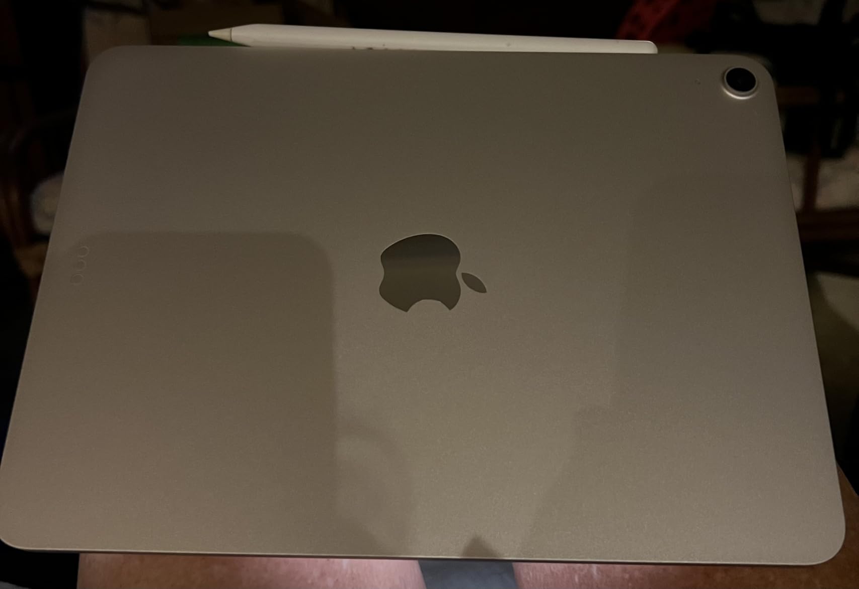 Apple iPad Air 11-inch with M3 chip Built for Apple Intelligence, Liquid Retina Display, 128GB, 12MP Front/Back Camera, Wi-Fi 6E, Touch ID, All-Day Battery Life — Space Gray - Customer Photo 1