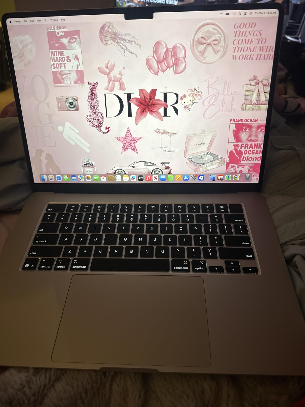 Apple 2025 MacBook Air 15-inch Laptop with M4 chip: Built for Apple Intelligence, 15.3-inch Liquid Retina Display, 16GB Unified Memory, 256GB SSD Storage, 12MP Center Stage Camera, Touch ID; Midnight - Customer Photo 3