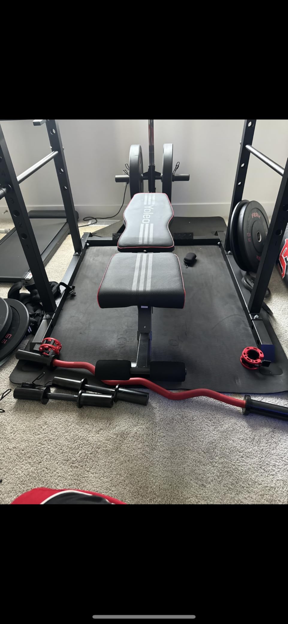 HAPBEAR Extra Large Yoga Mat - 72