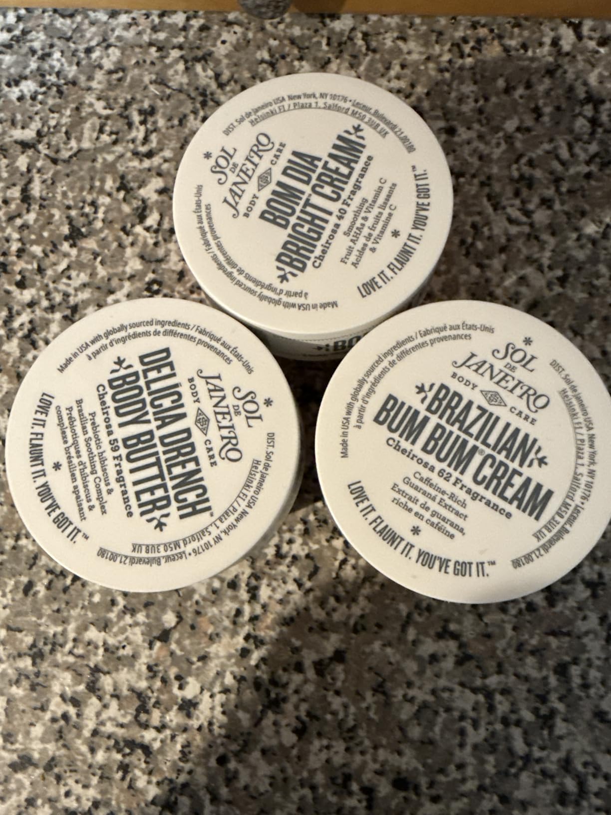 Sol de Janeiro Rio Trio Mini Vanilla Body Cream Trial Set | Travel Size Skincare | Gift Set | $48 Value - Customer Photo 1