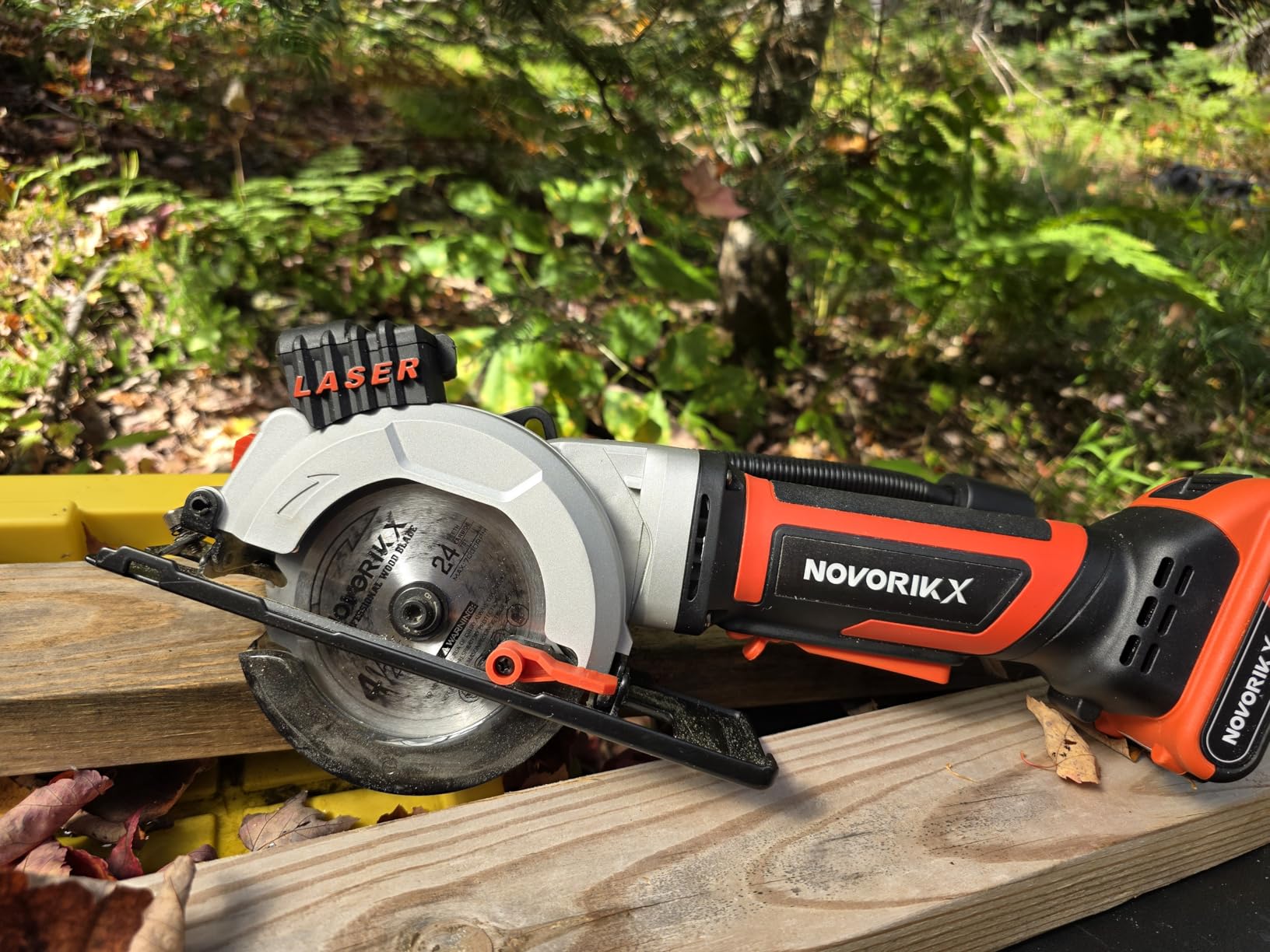 NovorikX 20V Mini Circular Saw Cordless 4-1/2