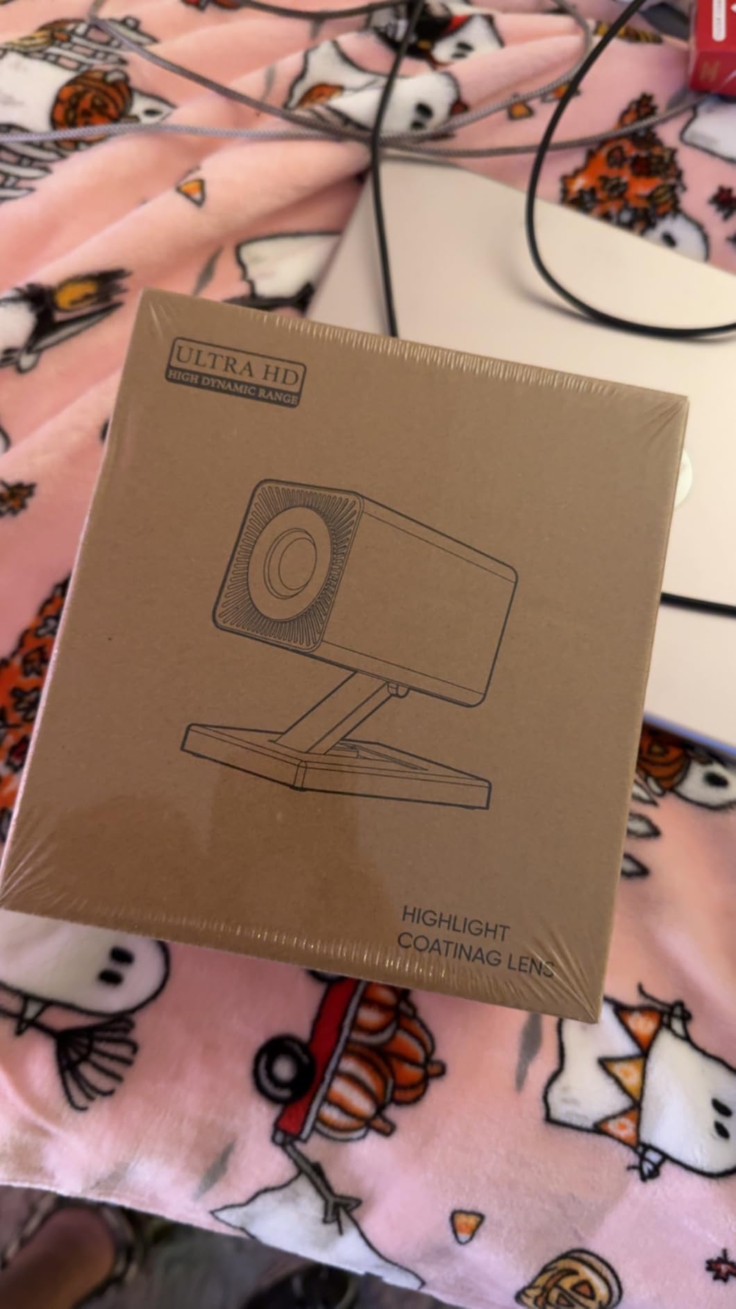 Mini Projector, 4K Portable Video Projector with WiFi6 & Bluetooth 5.4, 150 ANSI Lumen, Automatic Vertical Correction, 130'' Screen Home Cinema Smart Projector for Phone, PC, HDMI, USB Customer Review Mini Projector, 4K Portable Video Projector with WiFi6 & Bluetooth 5.4, 150 ANSI Lumen, Automatic Vertical Correction, 130'' Screen Home Cinema Smart Projector for Phone, PC, HDMI, USB - Customer Photo 1