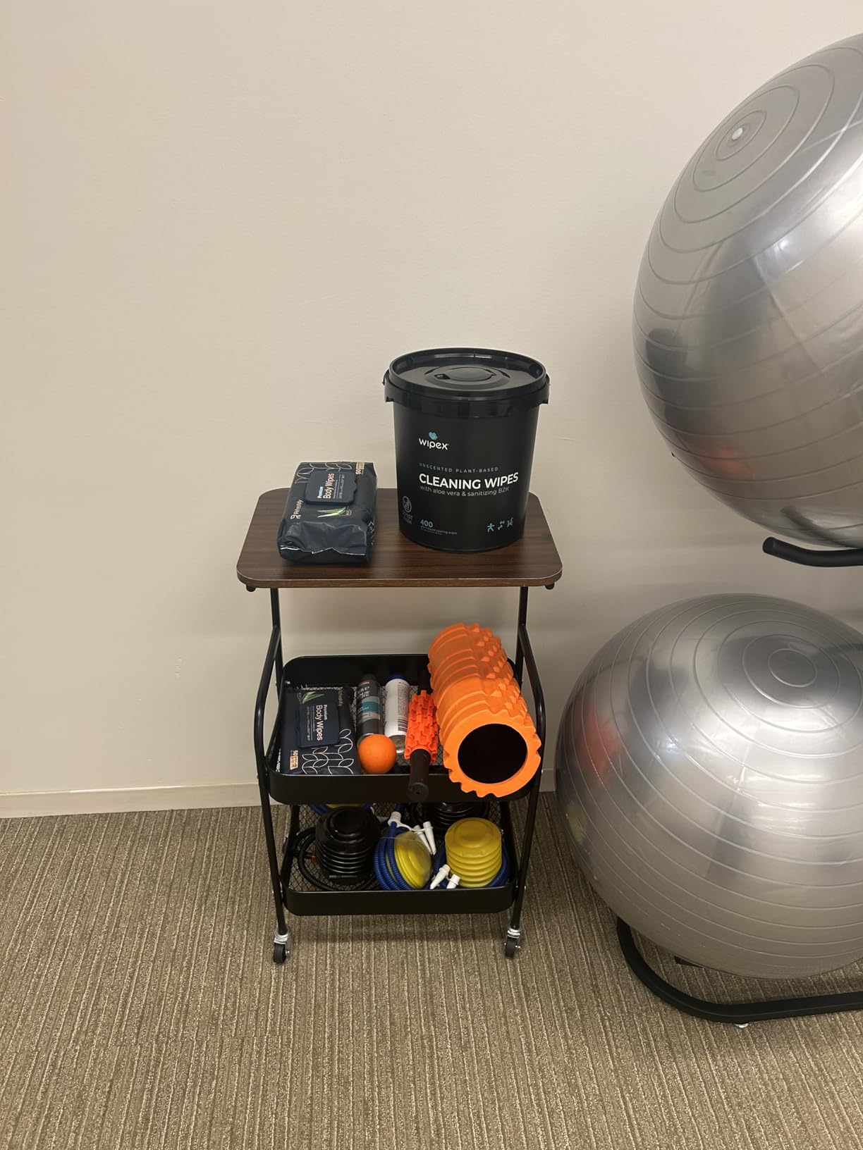 5 in 1 Foam Roller Set for Deep Tissue Muscle Massage, Trigger Point Fitness Exercise Foam Roller, Massage Roller, Massage Ball, Stretching Strap, for Whole Body (Orange-New) - Customer Photo 1