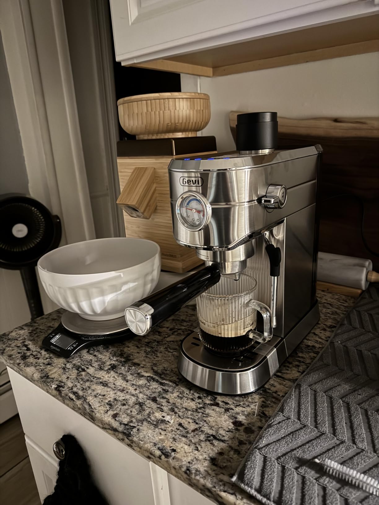 Gevi Commercial Espresso and Coffee Makers, Professional 20 Bar Espresso Maker with Milk Frother, Stainless Steel Expresso Coffee Machines for Home, Compact Cappuccino Machine, Great Gift - Customer Photo 1