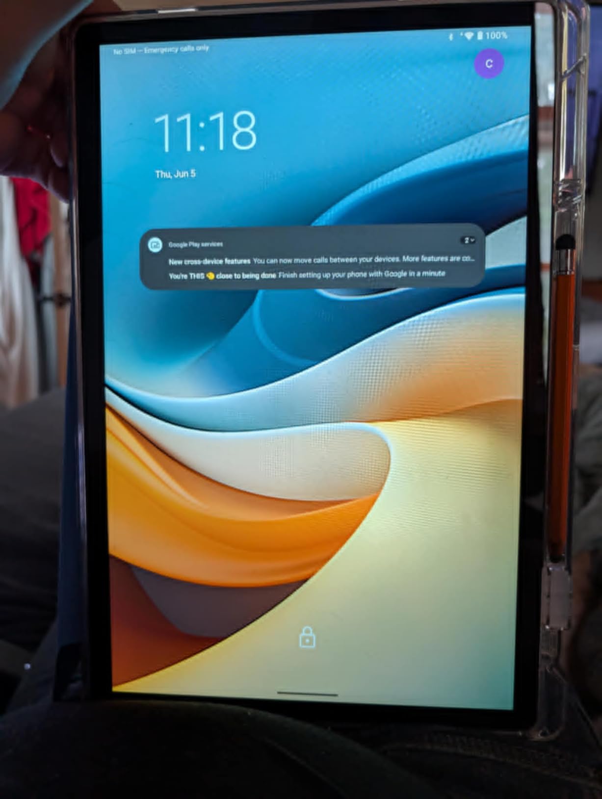 14 inch Large Screen Tablet, Android 15 Tablet 16GB RAM 256GB ROM, 1920 * 1200 IPS FHD Display, Widevine L1, 10000mAh 18W Charging, Wi-Fi & Bluetooth, 4G LTE, with Stand Case & Stylus - Customer Photo 1