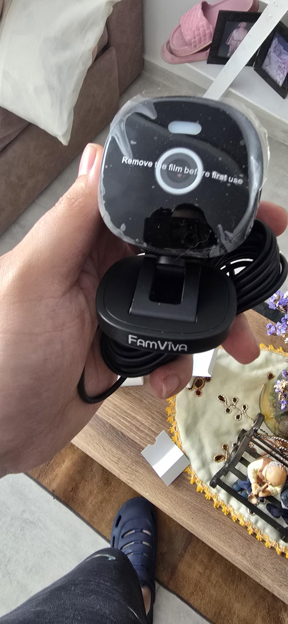 2K Security Camera, Outdoor/Indoor for Home, Pet, Baby, Nanny, IP65 Wterproof Color Night Vision, White Light & Siren, Recording, Motion Detection, Compatible with Alexa,Black-4P - Customer Photo 1