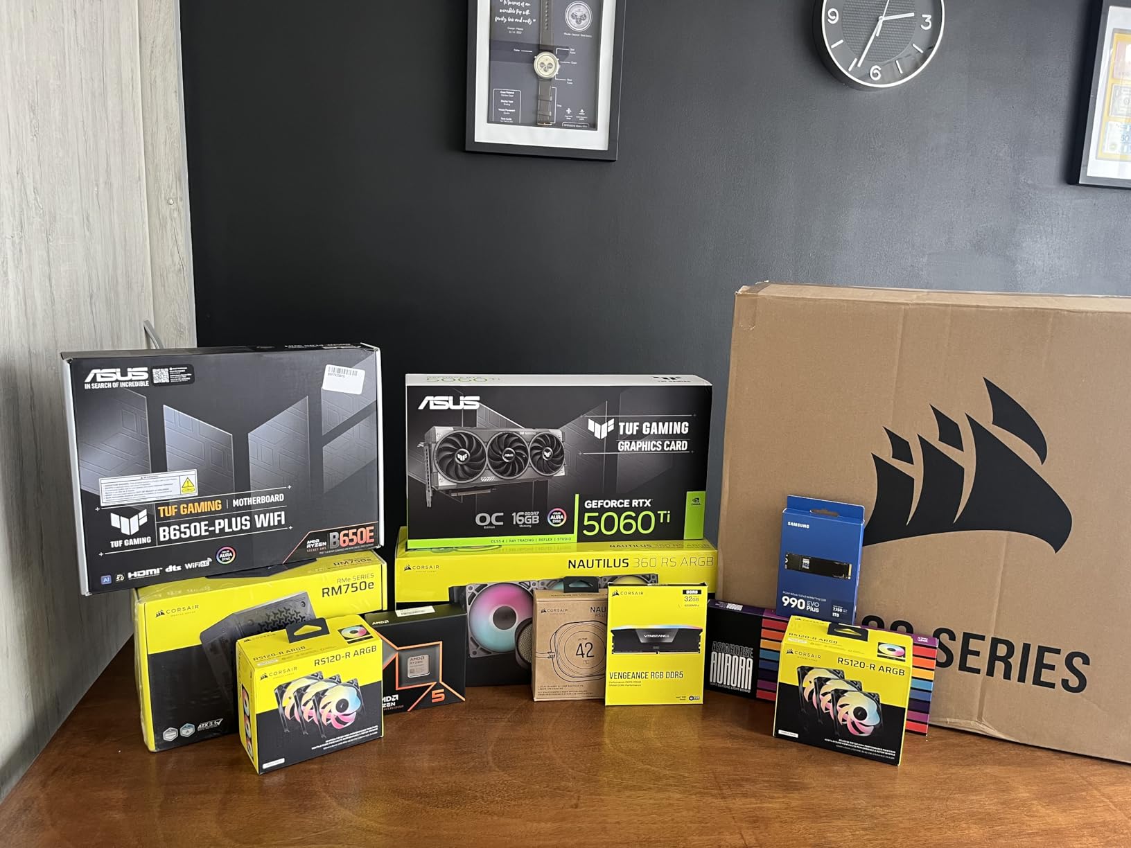 ASUS TUF Gaming GeForce RTX ™ 5060 Ti 8GB GDDR7 OC Edition Gaming Graphics Card (PCIe® 5.0, HDMI®/DP 2.1, 3.1-Slot, Military-Grade Components, Protective PCB Coating, axial-tech Fans) Customer Review ASUS TUF Gaming GeForce RTX ™ 5060 Ti 8GB GDDR7 OC Edition Gaming Graphics Card (PCIe® 5.0, HDMI®/DP 2.1, 3.1-Slot, Military-Grade Components, Protective PCB Coating, axial-tech Fans) - Customer Photo 2