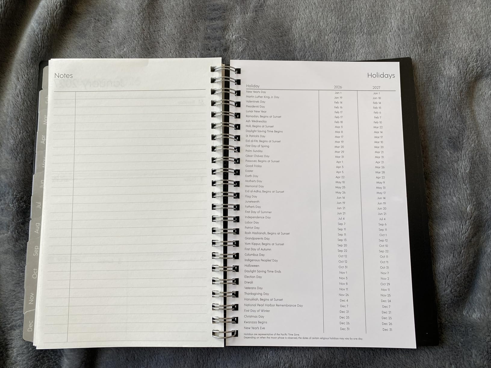 Blue Sky 2026 Weekly and Monthly Planner Calendar, Includes January 2026 - December 2026, 8.5