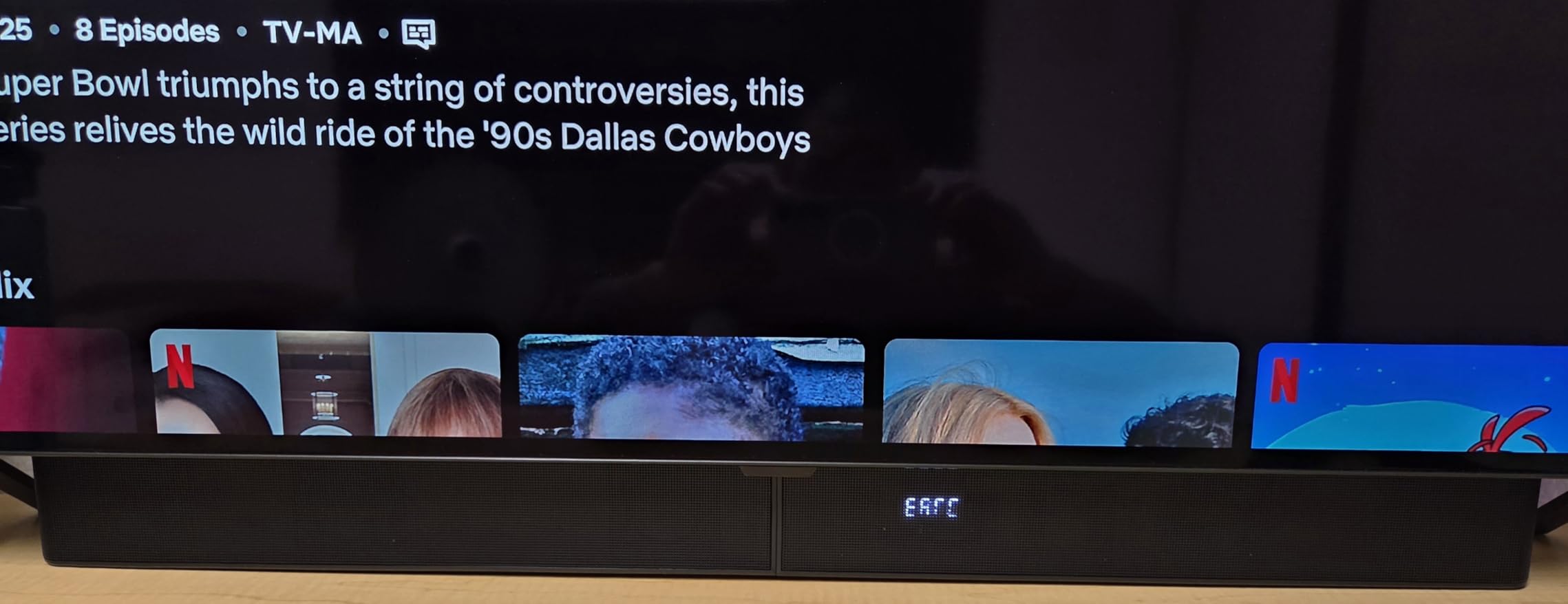 ULTIMEA 5.1CH Surround Sound Bar with Subwoofer, Dolby Atmos, VoiceMX, BassMX, APP, 300W Soundbar for Smart TV, Home Theater Surround Sound System for TV, BT 5.4, Poseidon M60 (2025 Model) - Customer Photo 2