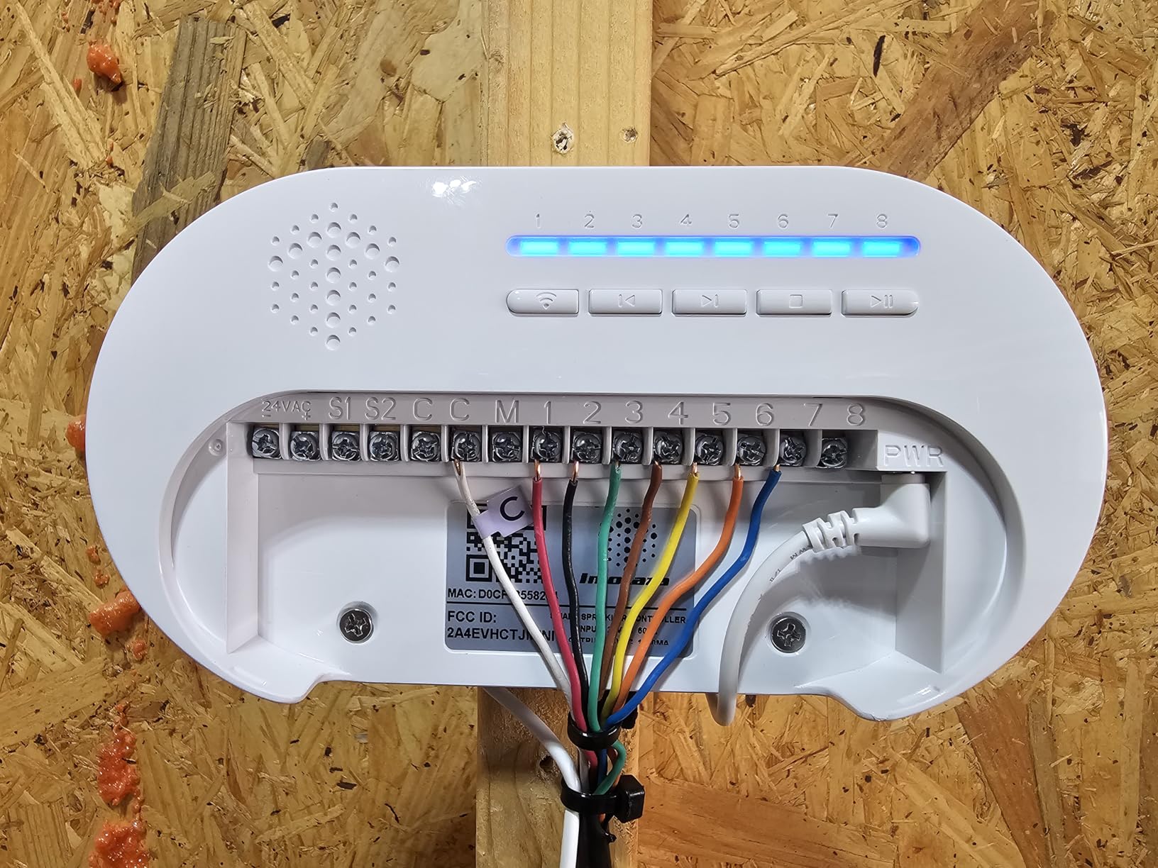 ImoLaza 6-Zone Indoor Smart WiFi Sprinkler System Controller, Easy Install Irrigation Timer for Lawn & Garden, Water-Saving Automatic Sprinkler Timer/Controller with Mobile App, Compatible with Alexa - Customer Photo 2