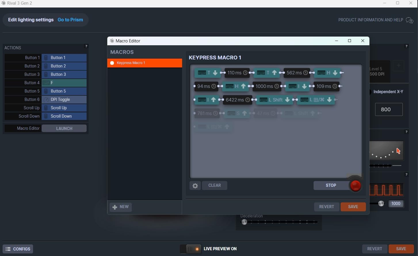 SteelSeries Rival 3 Gen 2 Gaming Mouse — 8500 DPI TrueMove Core Optical Sensor — 60 Million Click Durability — Low Latency — 77g Lightweight — 100% PTFE Feet — RGB — Black - Customer Photo 3