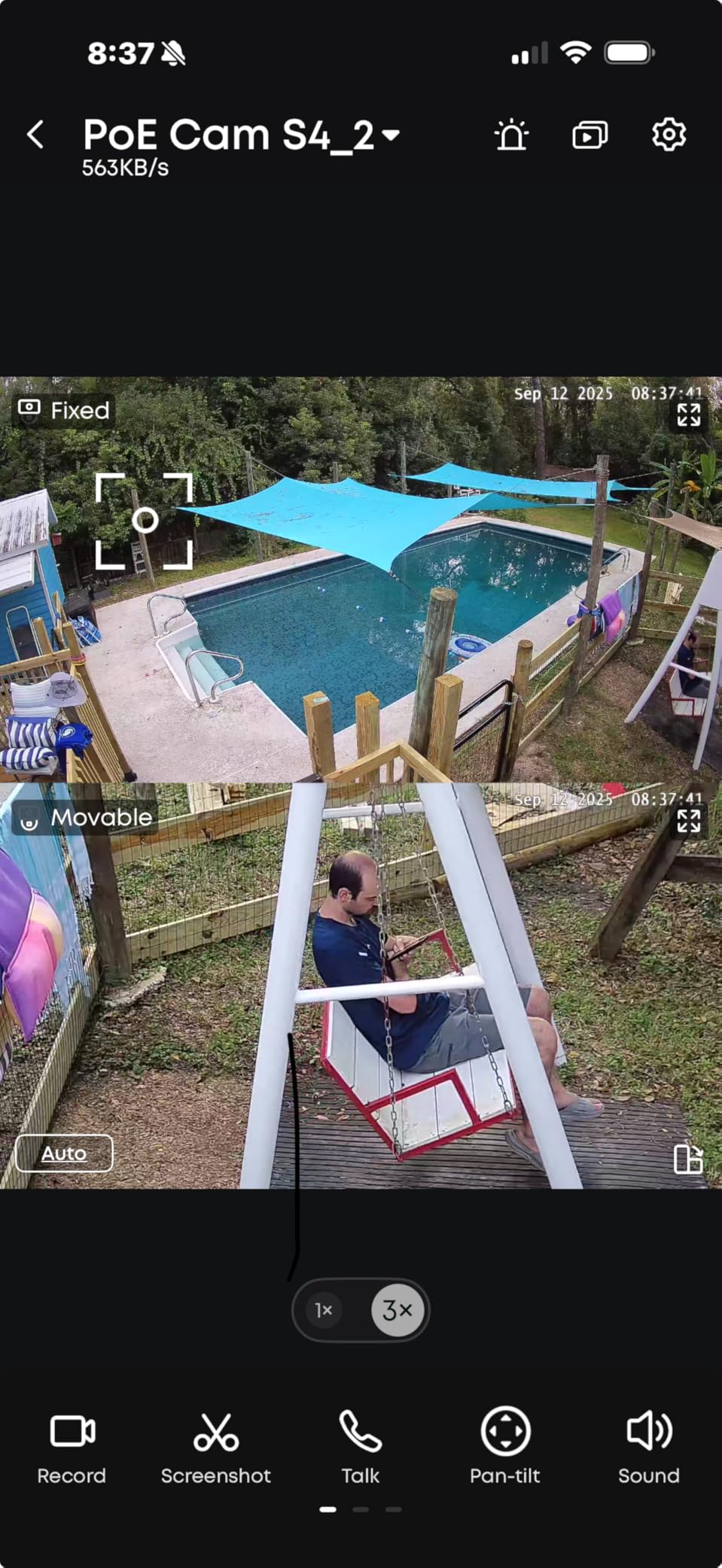 eufy 4K NVR Security Camera System S4 Max, PoE Wired, 24/7 Recording, Triple Lens Bullet-PTZ Cam, 360° PTZ, Up to 16CH, Cross-Cam Tracking, 8× Auto Zoom, Smart Video Search, 2TB HDD - Customer Photo 2