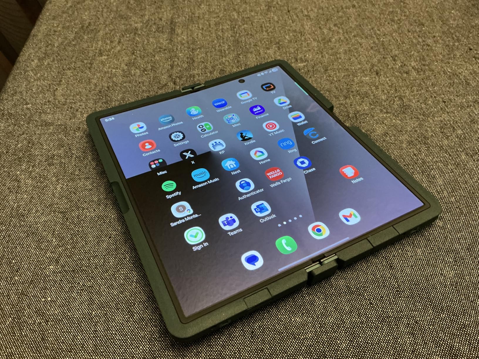 Samsung Galaxy Z Fold7 Cell Phone, 512GB AI Smartphone, Unlocked Android, AI Photo Edits, Large Screen, Long Battery Life, 2025, US 1 Yr Manufacturer Warranty, Blue Shadow Customer Review Samsung Galaxy Z Fold7 Cell Phone, 512GB AI Smartphone, Unlocked Android, AI Photo Edits, Large Screen, Long Battery Life, 2025, US 1 Yr Manufacturer Warranty, Blue Shadow - Customer Photo 1