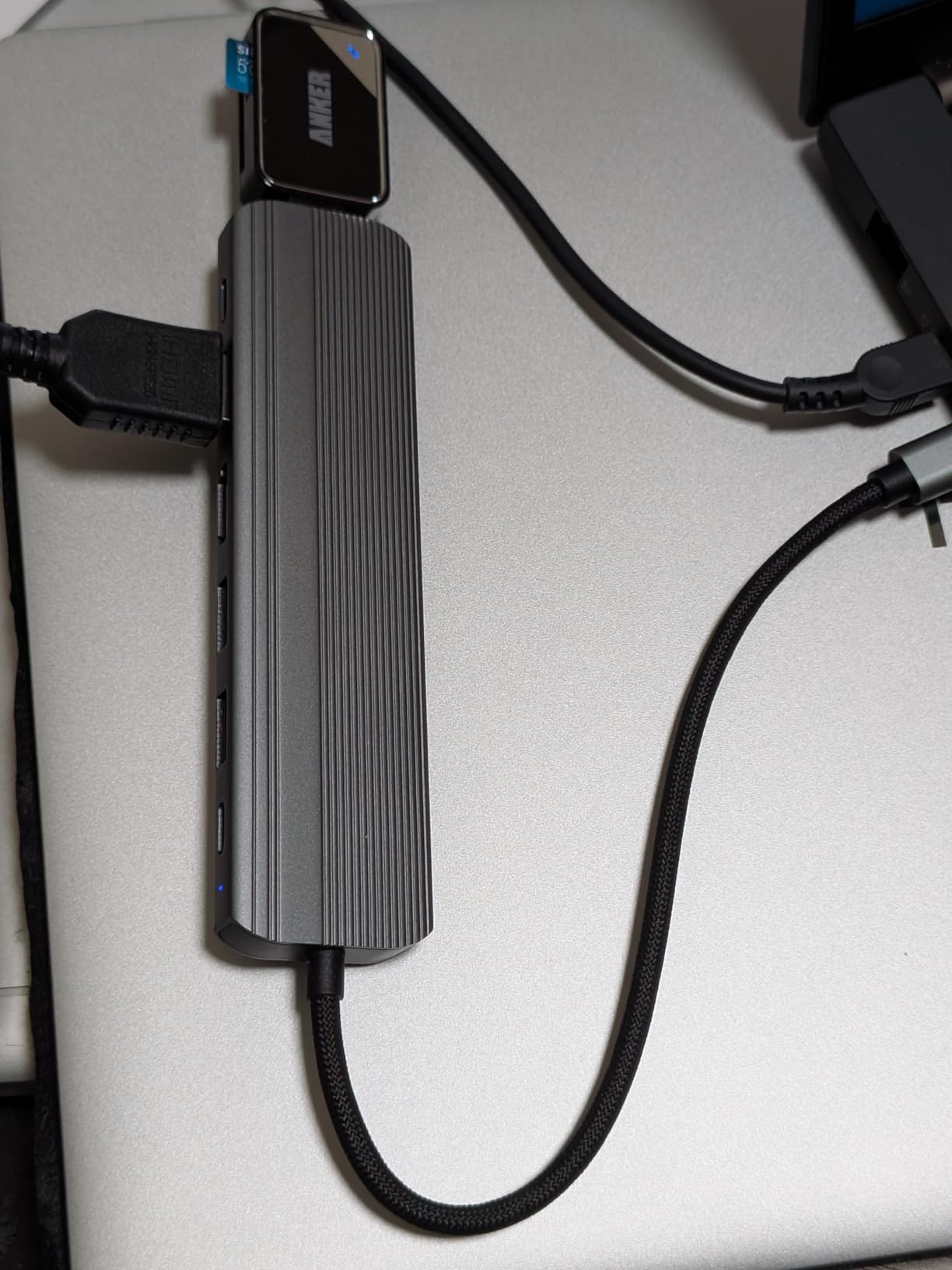 USB C Hub Docking Station Dual Monitor for Laptop, MacBook Air/Pro Dock Adapter Multiport Dongle with 2 HDMI Ports 4K 60Hz, 100W PD Charging, 3 USBA 3.0 & USBC - Customer Photo 2