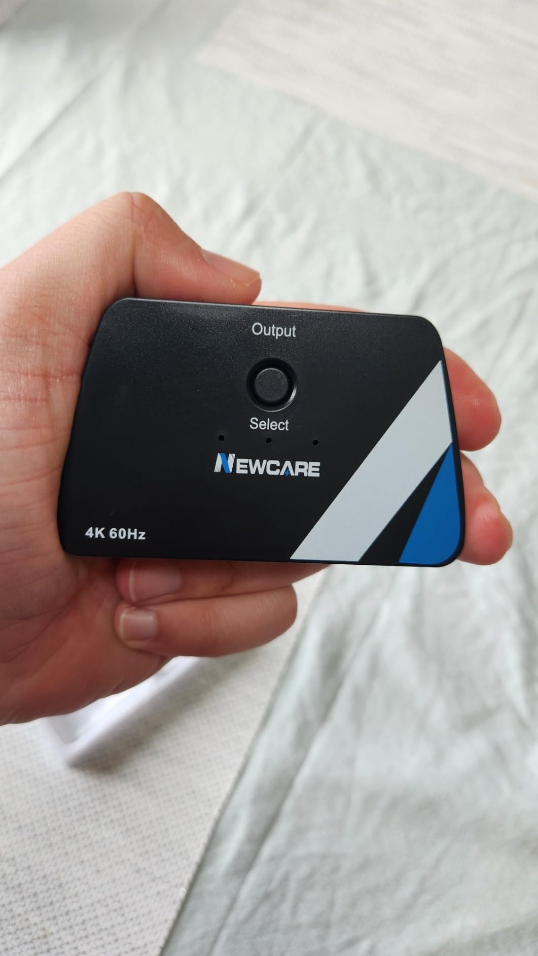 NEWCARE HDMI 2.1 Switch 2 in 1 Out with 2.6ft 8K Cable, HDMI Switcher 4K@120Hz, Bi-Directional HDMI Splitter Supports 8K@60Hz HDR10+ 3D Dolby VRR HDCP2.3 for TV PS5 Xbox Laptop Projector - Customer Photo 2