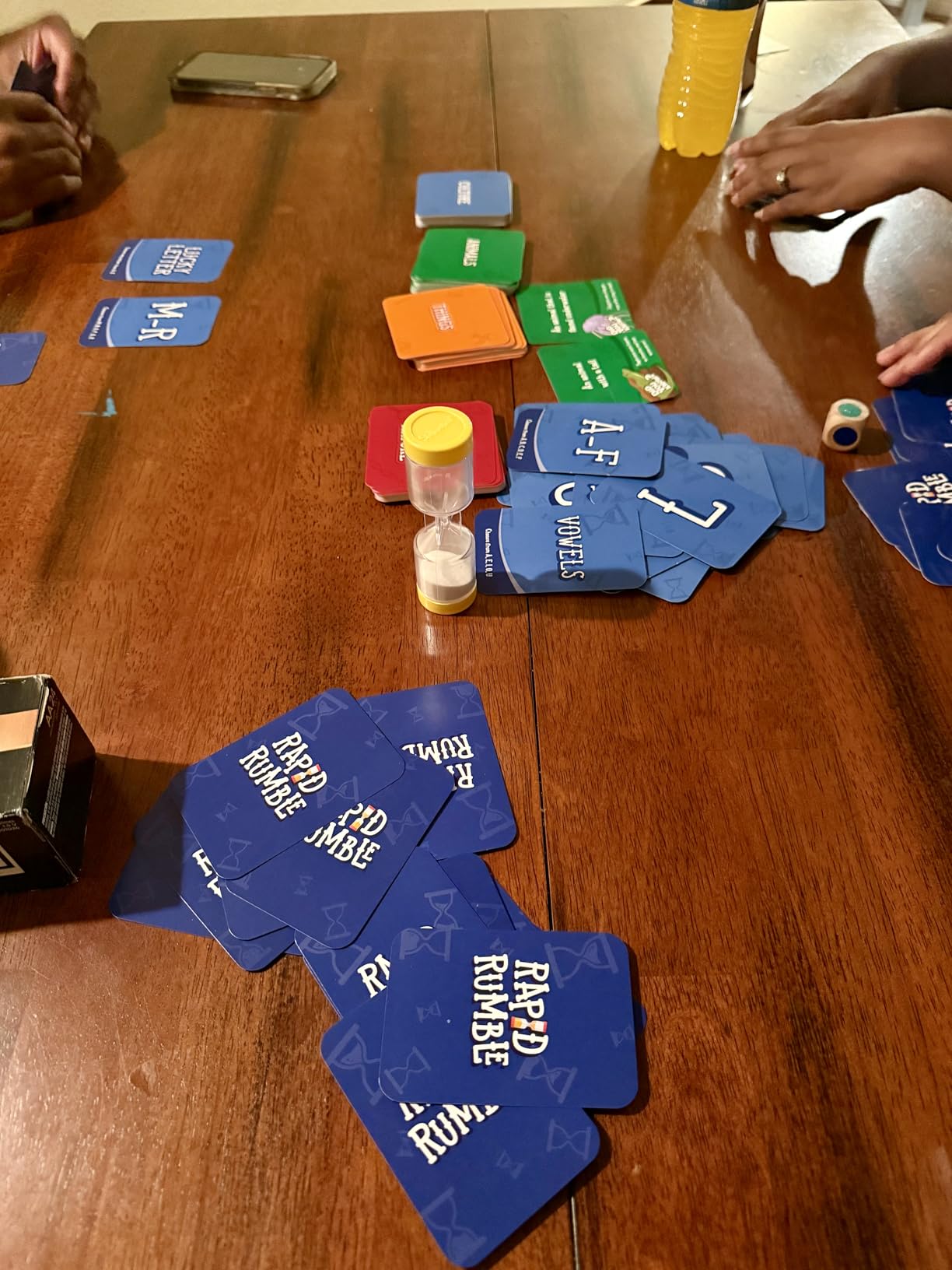 Skillmatics Rapid Rumble - A Trip Around The 50 States, Fast-Paced Board Game for Kids, Teens & Adults, Fun for Family Game Night & Educational Toy, Quick-Thinking, Gifts for Kids Ages 8, 9, 10 & Up - Customer Photo 1