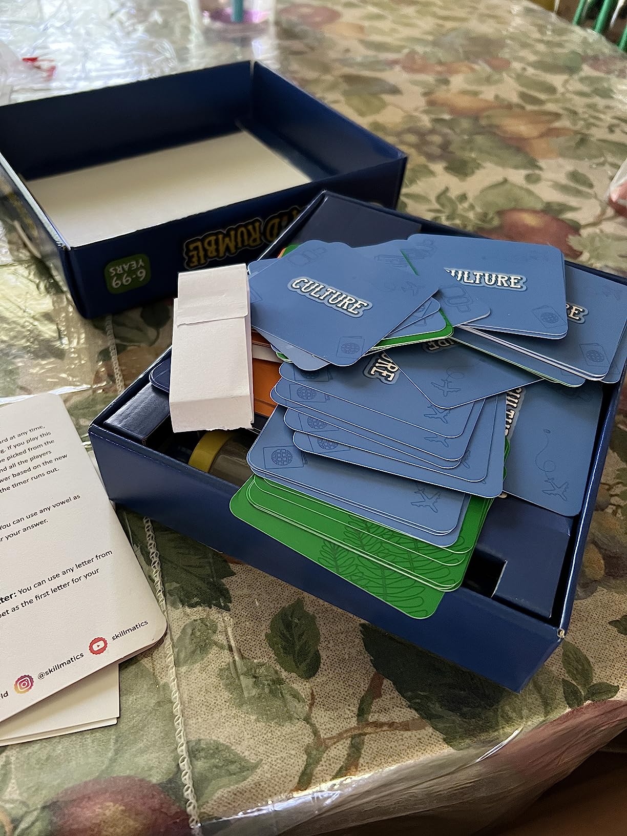 Skillmatics Rapid Rumble - A Trip Around The 50 States, Fast-Paced Board Game for Kids, Teens & Adults, Fun for Family Game Night & Educational Toy, Quick-Thinking, Gifts for Kids Ages 8, 9, 10 & Up - Customer Photo 2