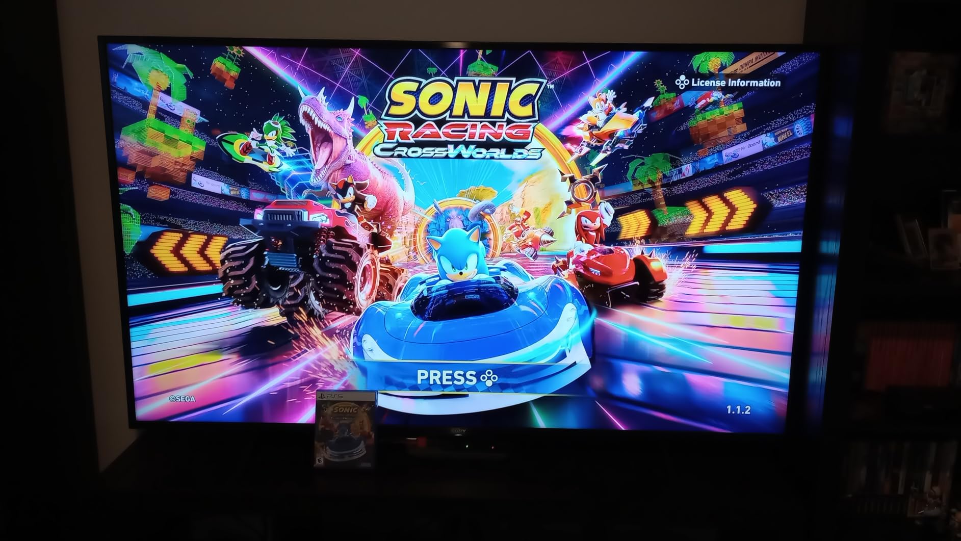 Sonic Racing: CrossWorlds Amazon Exclusive Edition - PlayStation 5 Customer Review Sonic Racing: CrossWorlds Amazon Exclusive Edition - PlayStation 5 - Customer Photo 1