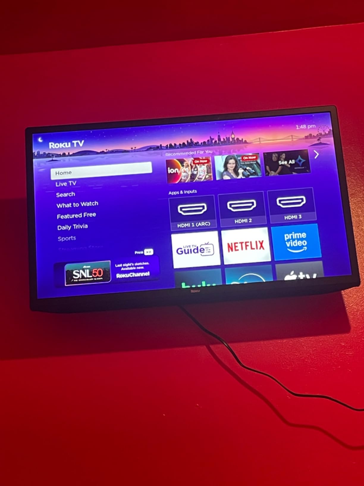 Roku Smart TV 2025 – 40-Inch Select Series, 1080p Full HD TV – Roku TV with Voice Remote – Flat Screen LED Television with Wi-Fi for Streaming Live Local News, Sports, Family Entertainment - Customer Photo 1