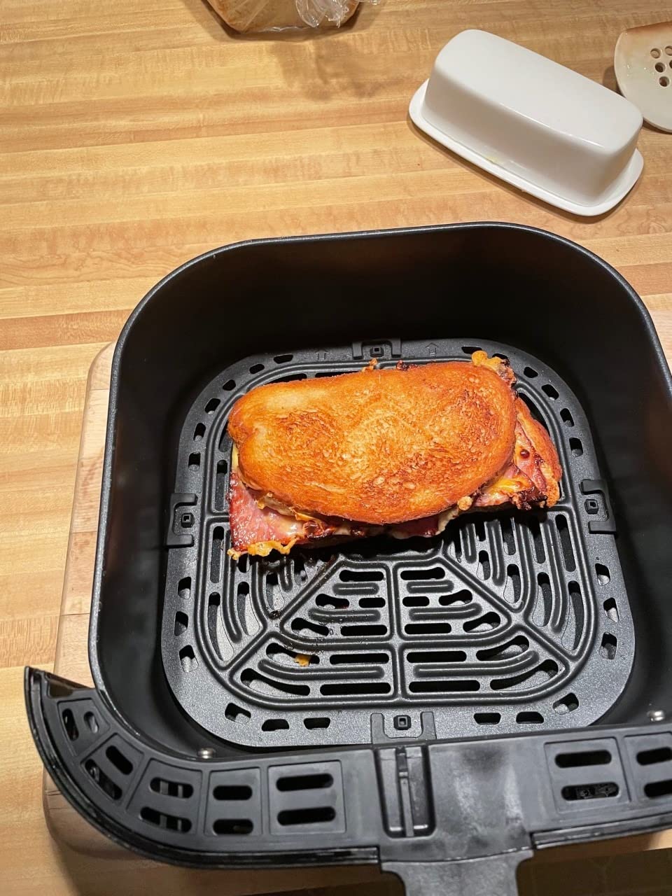 Instant Pot 4Qt VORTEX 6-in-1 Mini Air Fryer, Custom Program Options, Air Fry, Broil, Roast, Dehydrate, Bake, Reheat, Black, 4 Quarts - Customer Photo 2