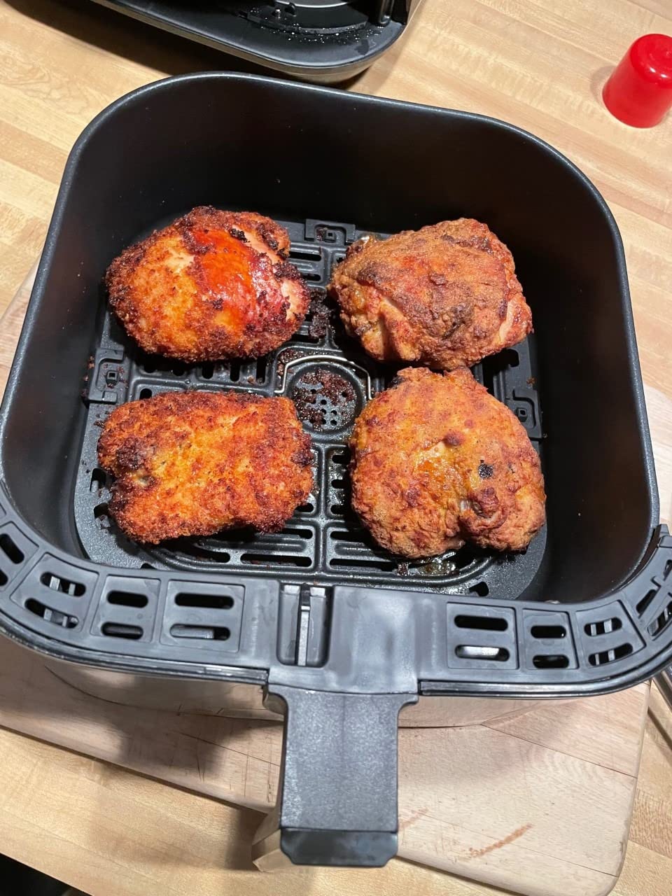 Instant Pot 4Qt VORTEX 6-in-1 Mini Air Fryer, Custom Program Options, Air Fry, Broil, Roast, Dehydrate, Bake, Reheat, Black, 4 Quarts - Customer Photo 3