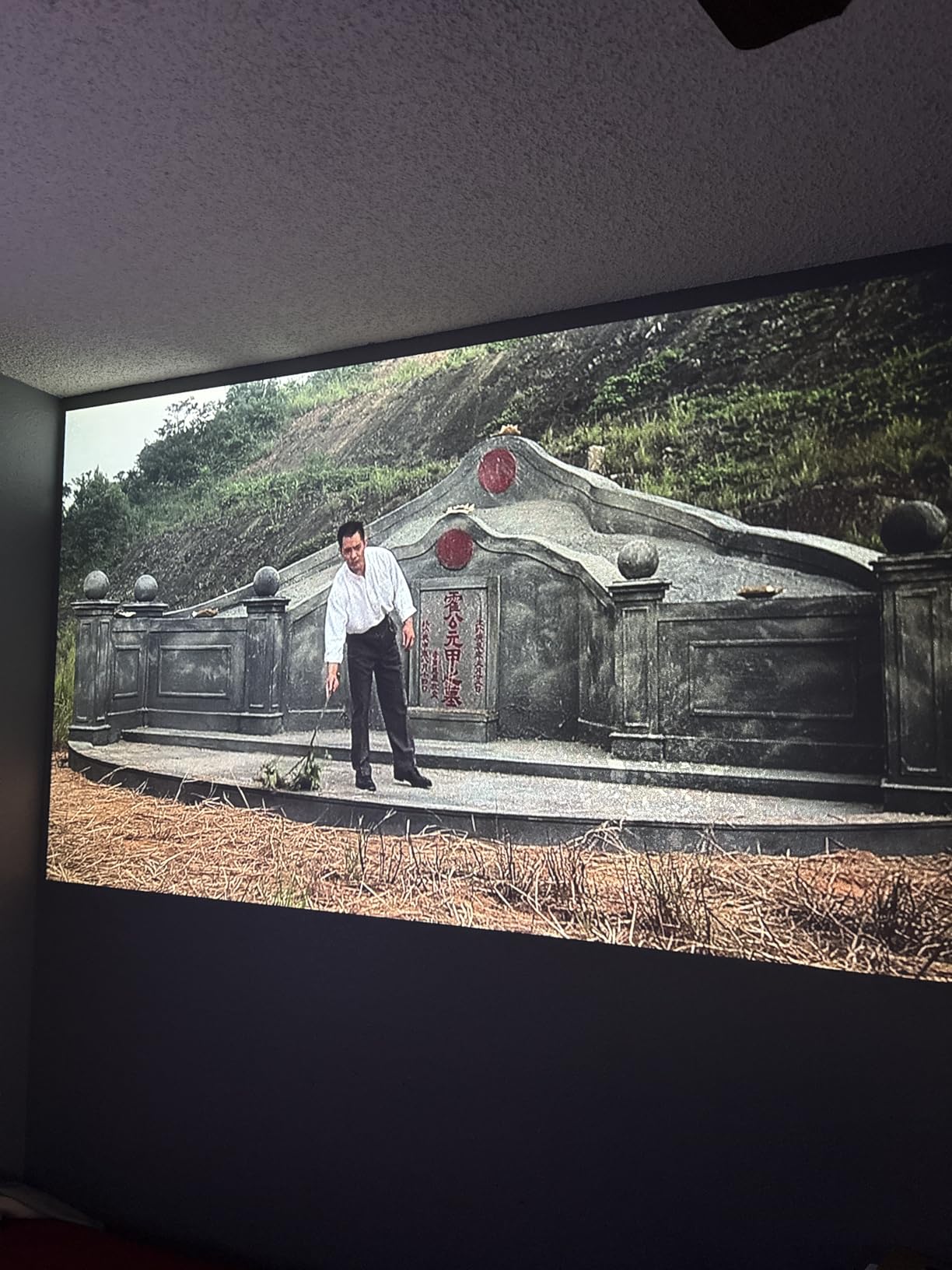 GooDee 4K Smart Projector with WiFi & Bluetooth - 3000 ANSI UHD, ToF Auto Focus Keystone MEMC, Dolby Audio Home Theater Video Projector Built-in Apps for Netflix, Indoor & Outdoor Movies, Gaming - Customer Photo 1