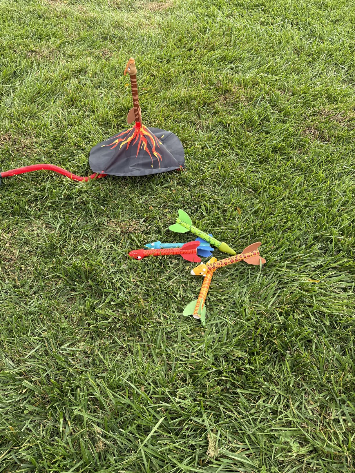 Ninja Blast Dinosaur Toy Rocket Launcher for Kids Toys for Kids 3-5 5-7 4-6 - Outdoor Toys for Kid Ages 4-8 - 3 4 Year Old Boy Birthday Gift - Gifts for Boys Age 3 4 5 6 Years Toy for Toddlers - Customer Photo 3