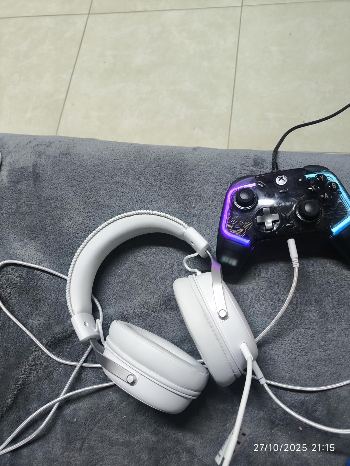 MCHOSE V9 PRO Wireless Gaming Headset 7.1 Surround Sound for PS5 PS4 PC Switch TOPSPEED Gaming Headphones, Noise Canceling Mic, 250Hr Battery, Low 15ms Latency, Lightweight, BT 5.3 FPS Games Rose&Red Customer Review MCHOSE V9 PRO Wireless Gaming Headset 7.1 Surround Sound for PS5 PS4 PC Switch TOPSPEED Gaming Headphones, Noise Canceling Mic, 250Hr Battery, Low 15ms Latency, Lightweight, BT 5.3 FPS Games Rose&Red - Customer Photo 1