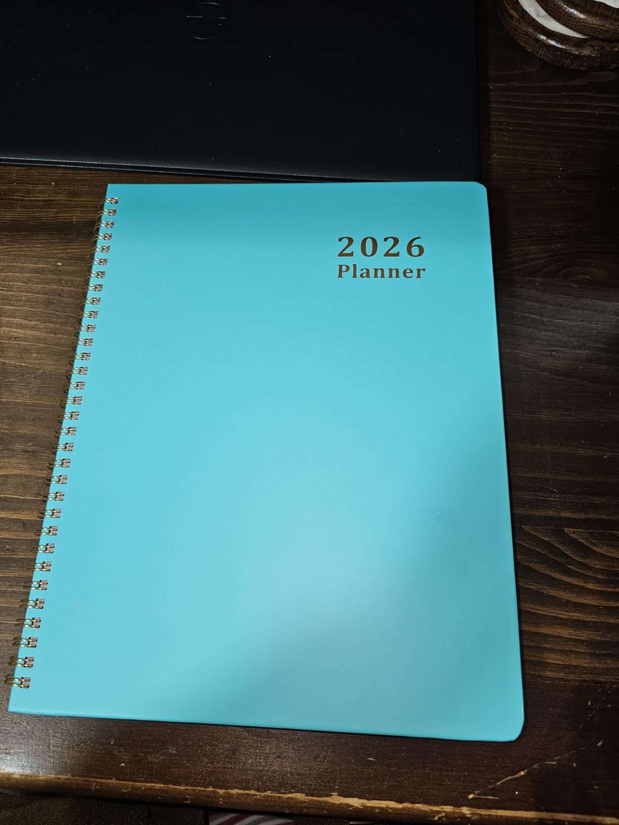 2026 Planner, Weekly and Monthly Calendar Planner, January 2026 - December 2026, Hardcover 2026 Calendar Planner Book with Tabs For Women & Men, Inner Pocket, Spiral Bound, Perfect for Office Home School Supplies - A5 (6.3