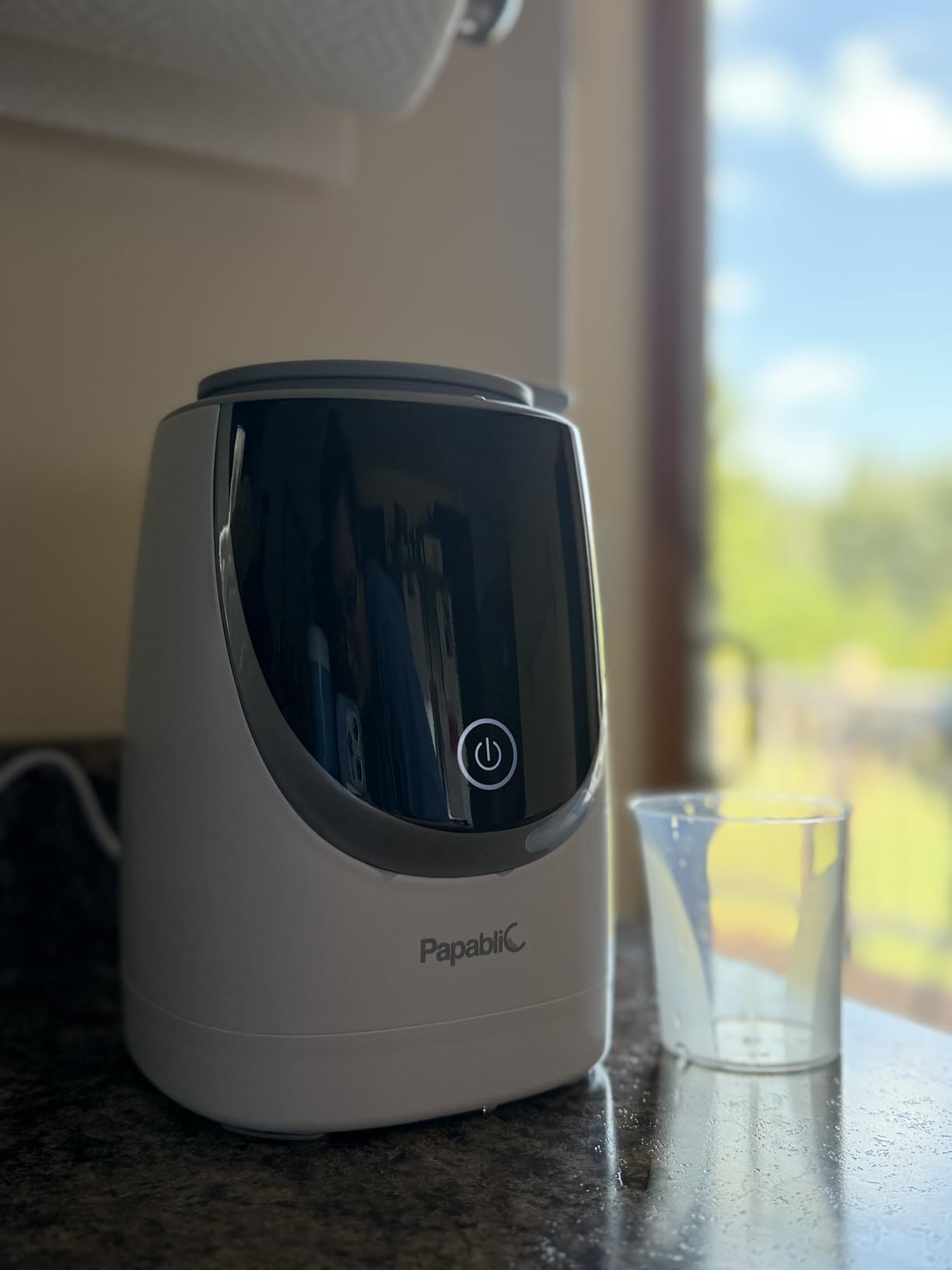 Papablic NutriWarm™ Swirlable Bottle Warmer – Advanced Nutrient-Preserving Warming Technology, Fast and Even Warming for Breastmilk & Formula, Precise Temperature Control, Easy to Use - Customer Photo 1