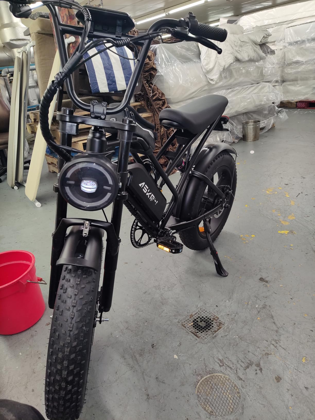 E500 Electric Bike for Adults 1000W Peak Motor, 20