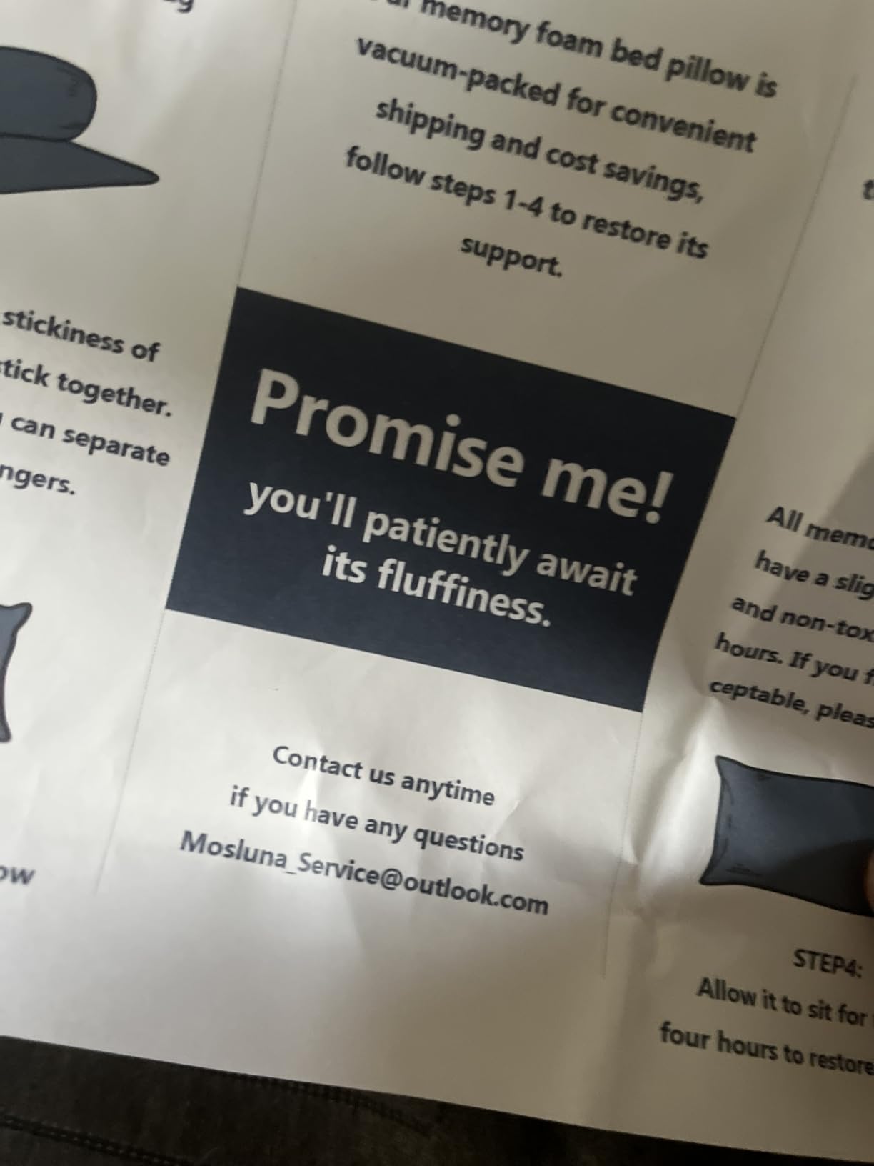 Shredded Memory Foam Pillows Queen Size Set of 2, Soft Bed Pillow for Side and Back Sleepers, Medium Firm Pillows 2 Pack with Gusset(20