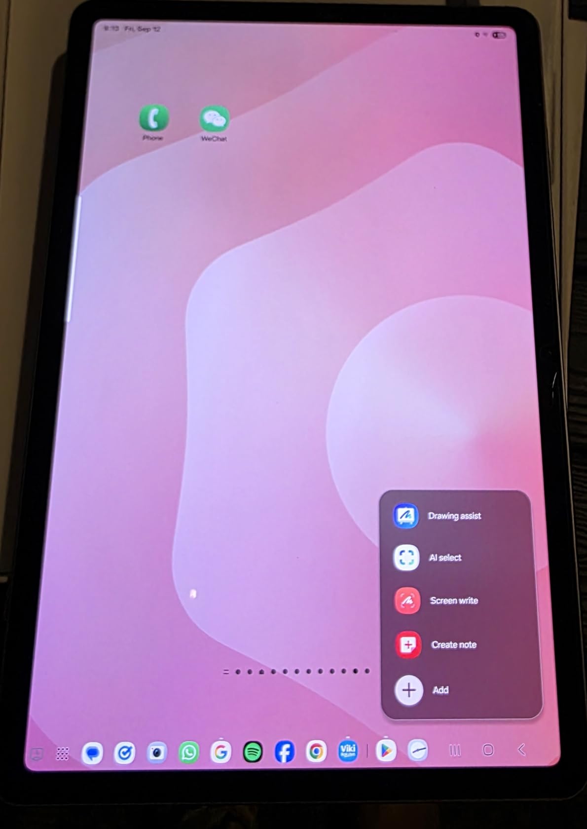 Samsung Galaxy Tab S11 256 GB WiFi Android Tablet, Large Display, Durable, Slim, Light, High Performance, Long Battery Life, S Pen for Note-Taking, AI Assist, US Version, Gray - Customer Photo 2