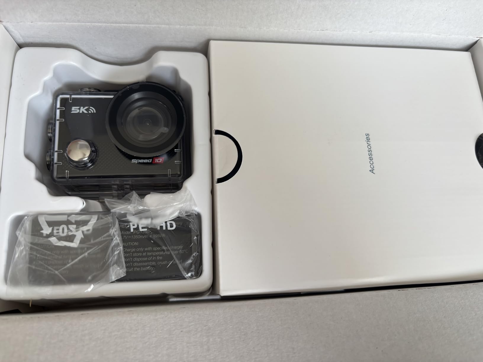 Action Camera 5K 30FPS Waterproof Camera Underwater 131FT with EIS WiFi App Remote Control 64GB Card 170° Wide Angle Sports Helmet Bike Video Black with 64GB Card - Customer Photo 4